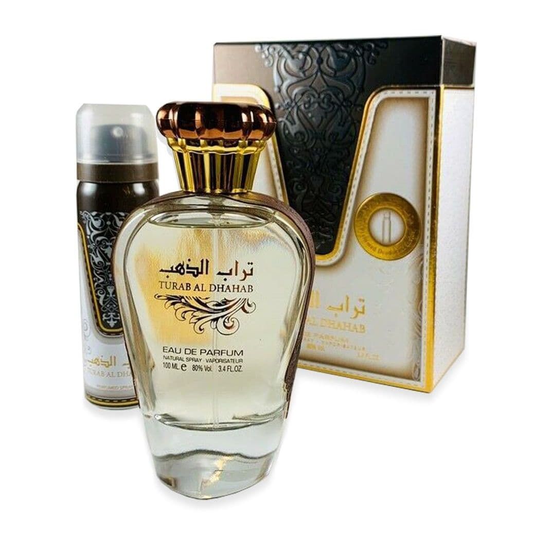 Turab Al Dhahab Ard Al Zaafaran with 50ml deo