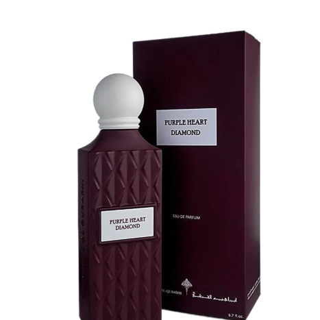 Purple Heart Diamond Ibrahim Al Qurashi for Women and Men