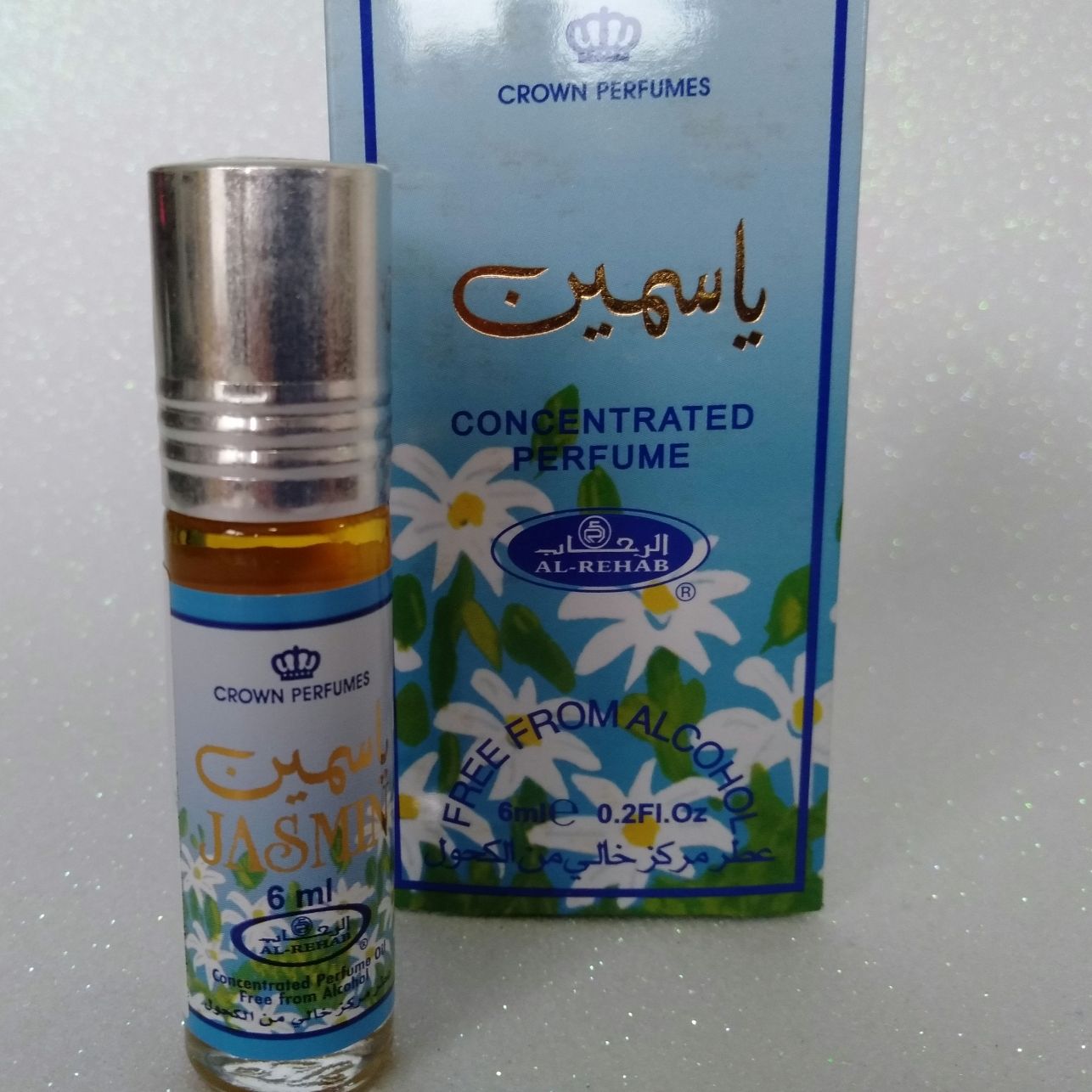 Al Rehab Jasmine oil perfume 6ml