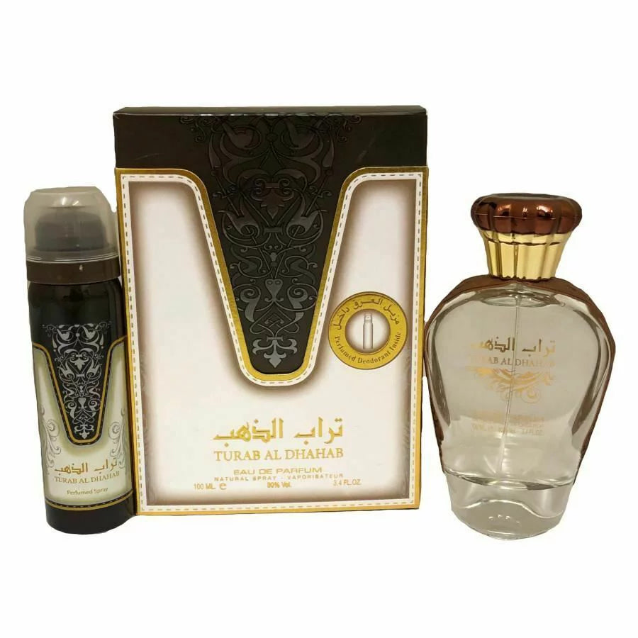 Turab Al Dhahab Ard Al Zaafaran with 50ml deo