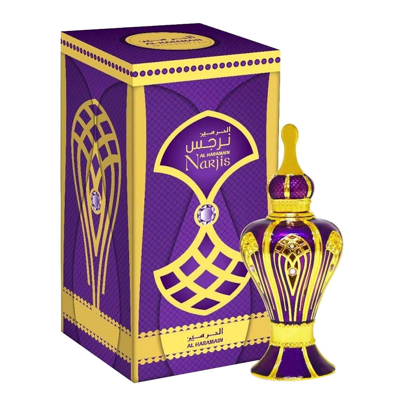 Haramain Narjis Oil, 15ml, Concentrated Perfume Oil