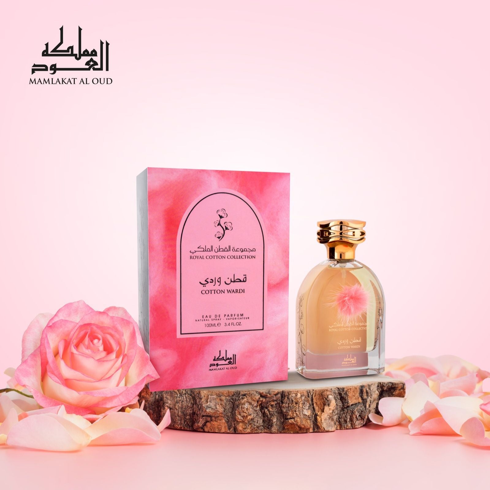 Cotton Wardi  By Mamlakat Al Oud 100ml
