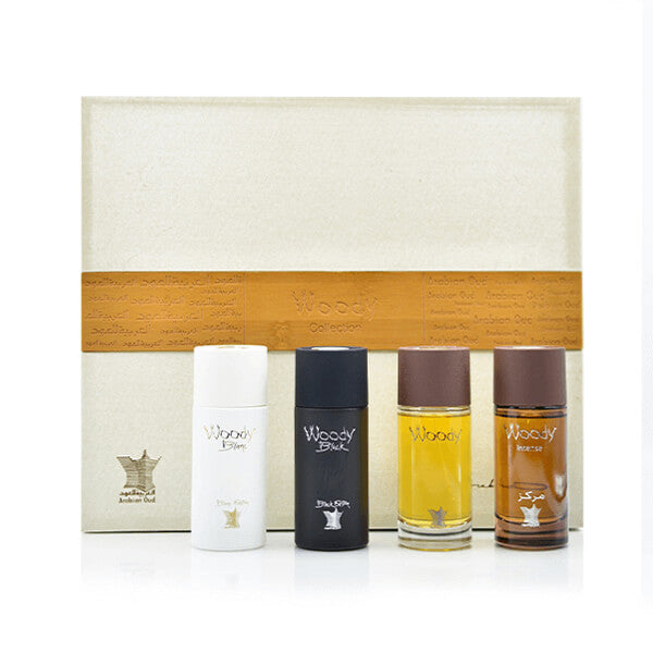 Woody Collection Gift Set by Arabian Oud 50mlx4