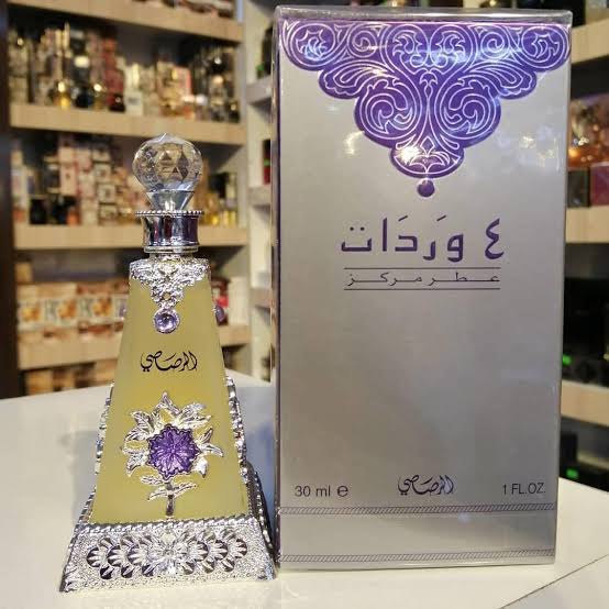 Arba Wardat by Rasasi oil perfume