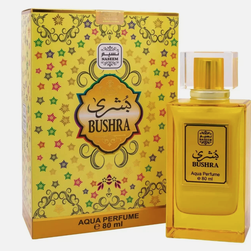 BUSHRA Aqua Perfume by Naseem Non Alcoholic 80ml