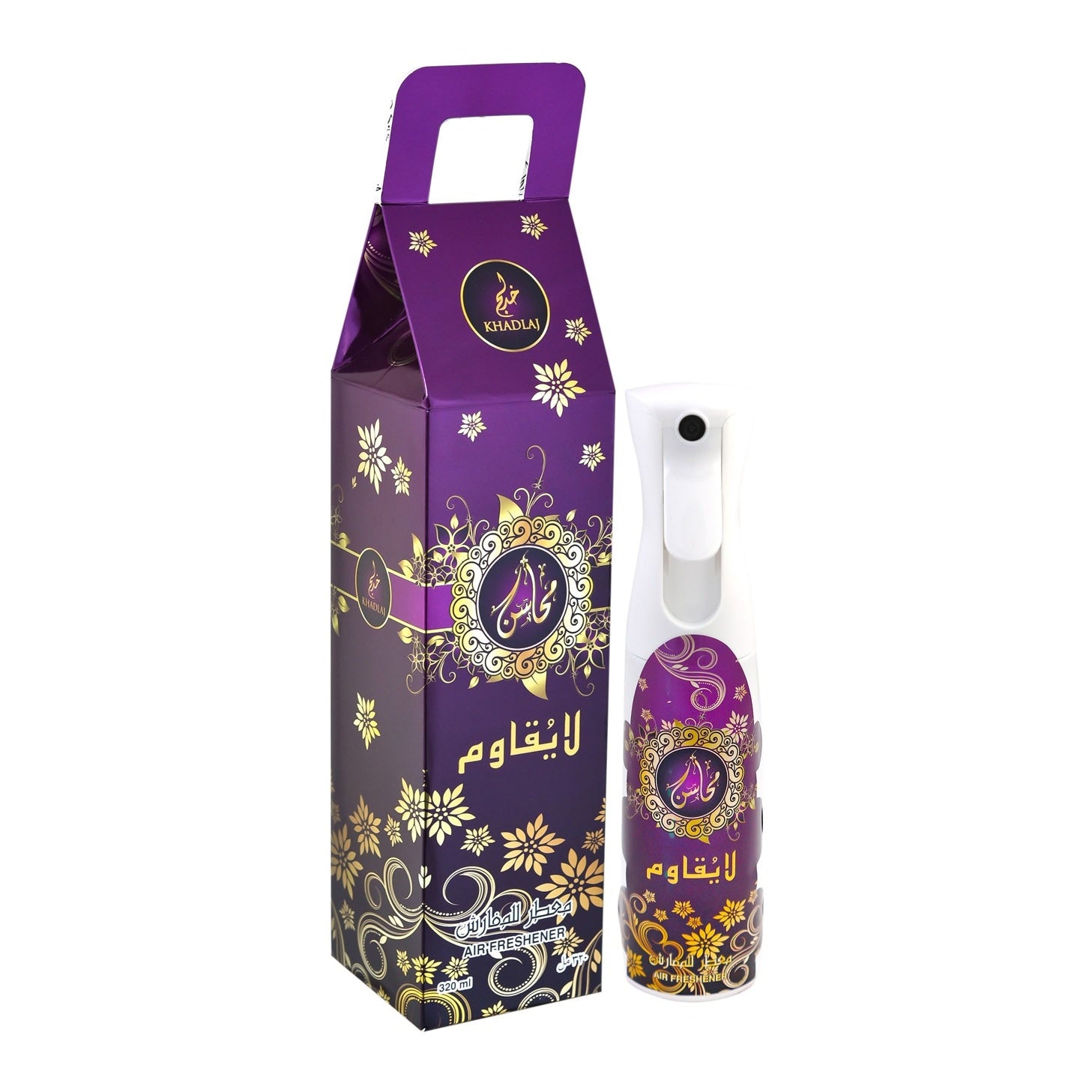 Mahasin Air Freshener by Khadlaj 320ml - Non Alcohol