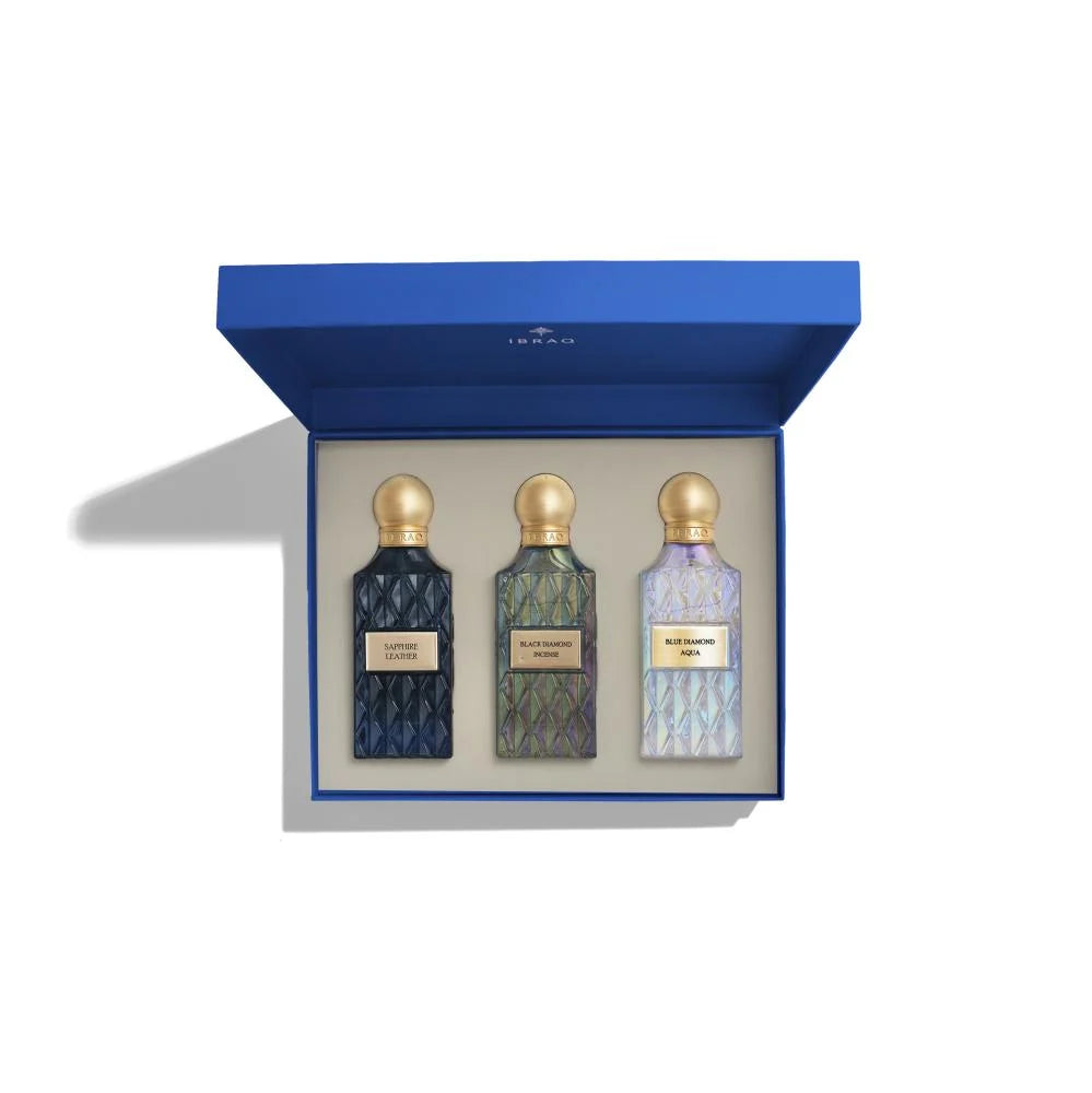 IBRAQ Diamond Blue Collection 3x75ml